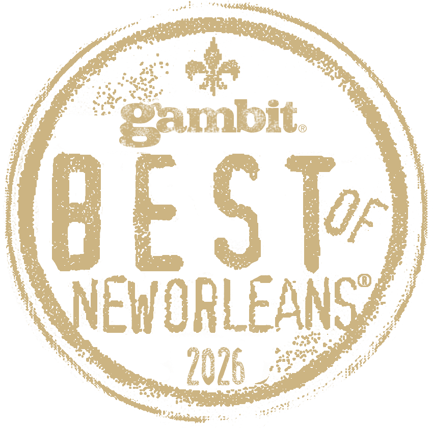 Gambit Best of New Orleans 2026 seal